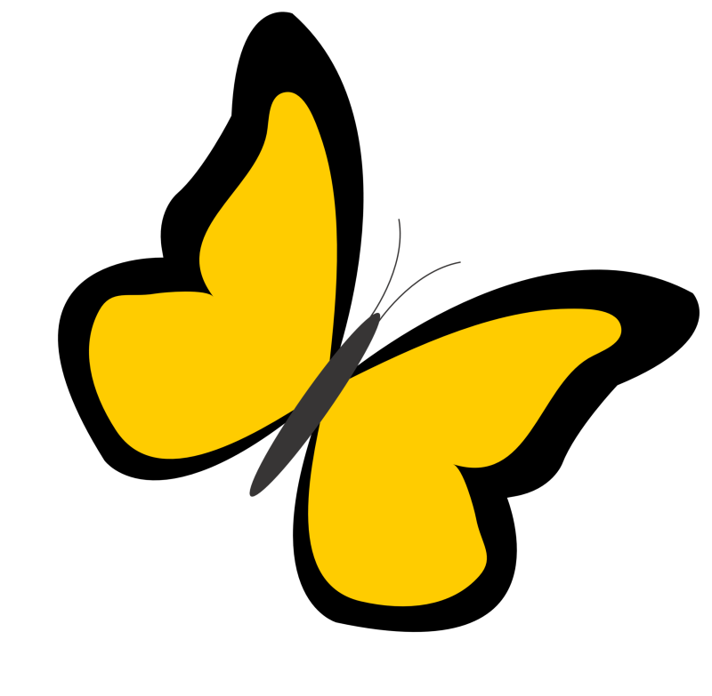 Butterfly Yellow-ClipartLibrary