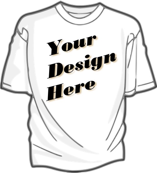 T-Shirt Spot-Your Design Here