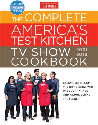 One of the America's Test Kitchen books from the library