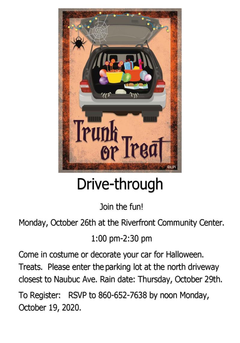 Trunk or Treat flyer