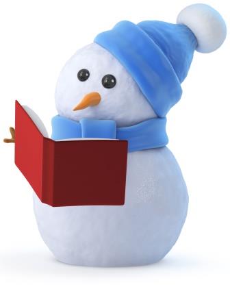 Snowman Reading-copyright Steve Young/AdobeStock.com