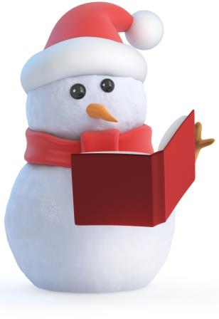 Snowman Reading-copyright Steve Young/AdobeStock.com