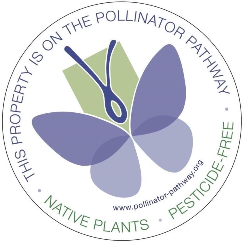 Glastonbury pollinator pathway logo