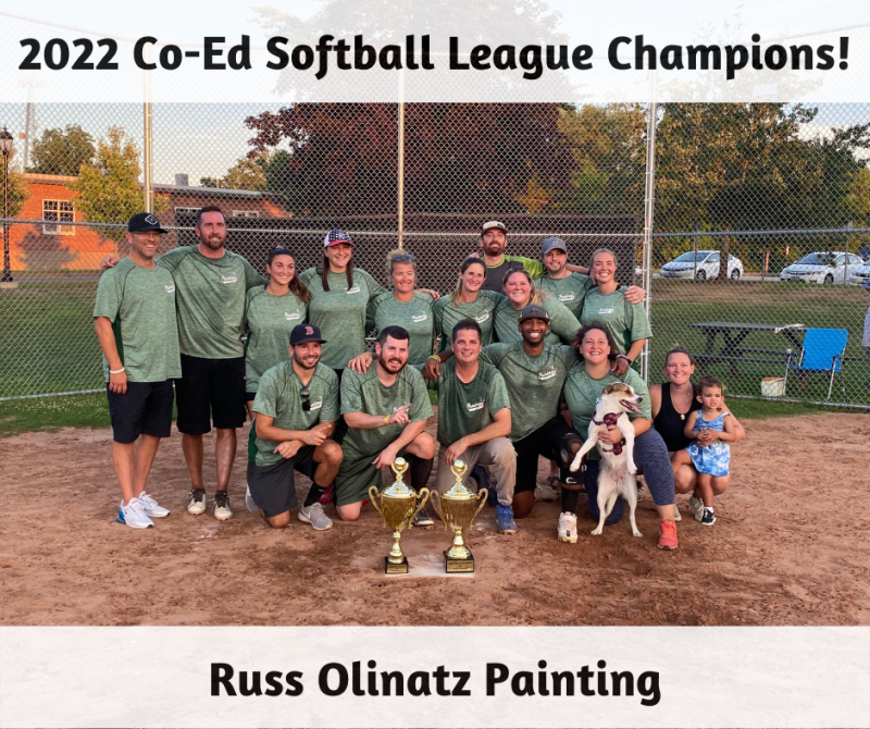 Co-Ed Softball League Champions