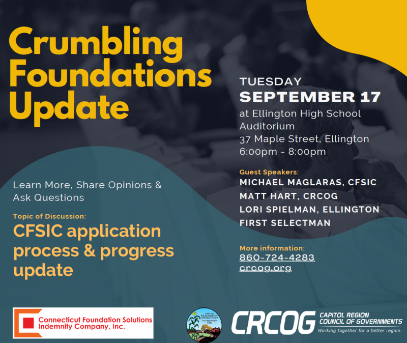 CRCOG Crumbling Foundation Event Flyer - 9-17-2024