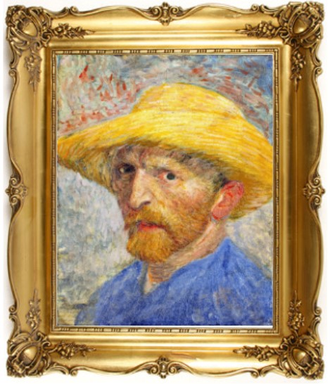 Van Gogh-frame copyrighted