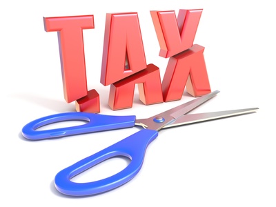 Scissor Cut Tax-copyright djmilic/Fotolia.com