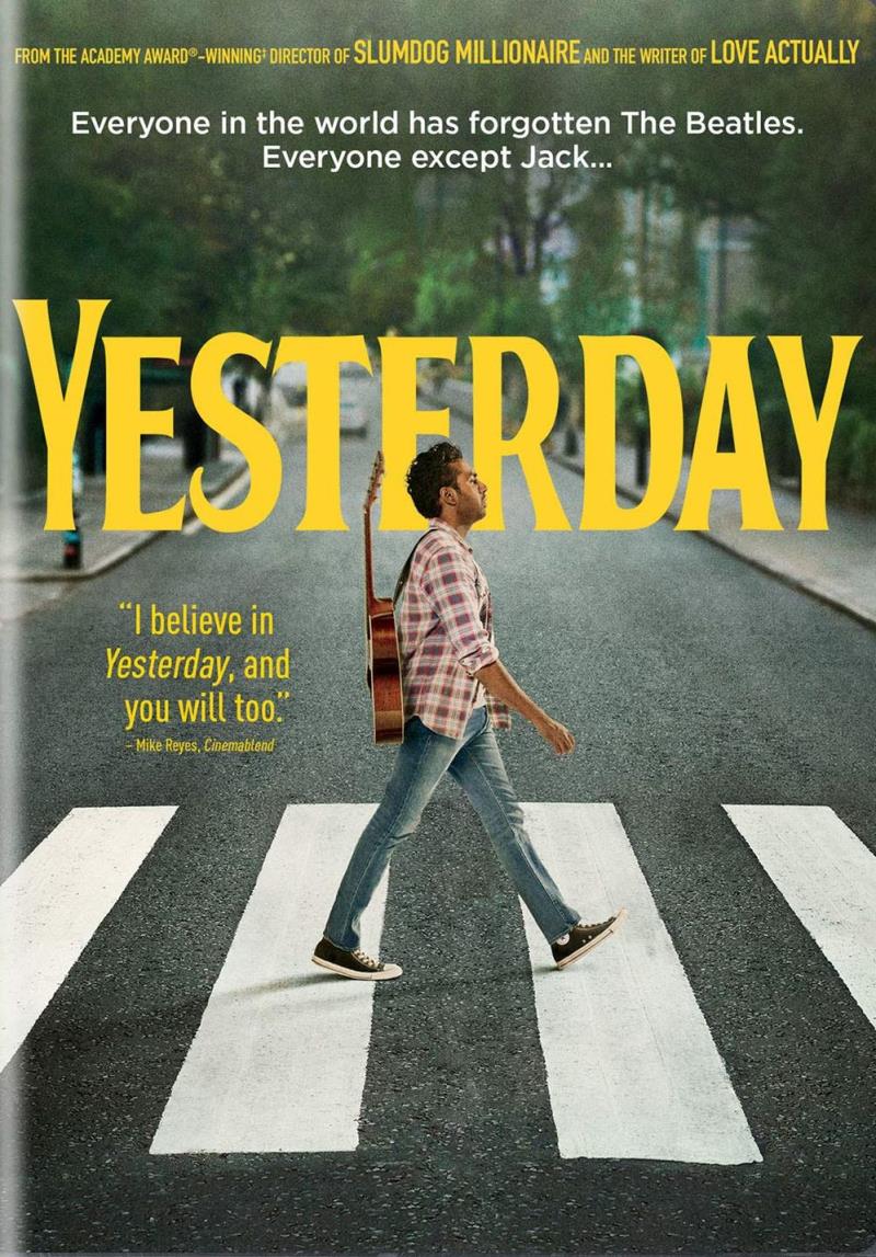 Yesterday DVD Cover-Universal Pictures