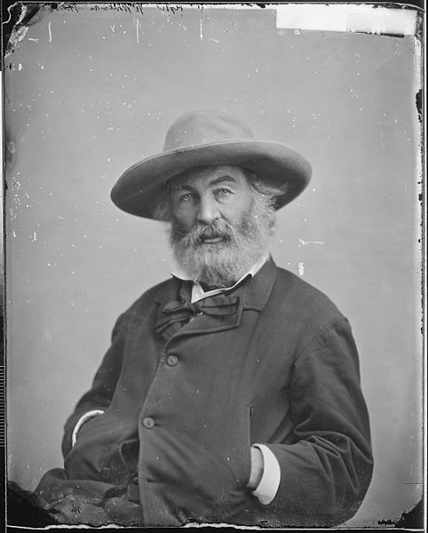 Walt Whitman-image by Mathew Brady